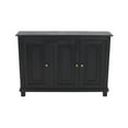 thumbnail image 6 of Bayside Jensen 3-Door Solid Wood Sideboard in Charcoal Gray Finish, 6 of 8