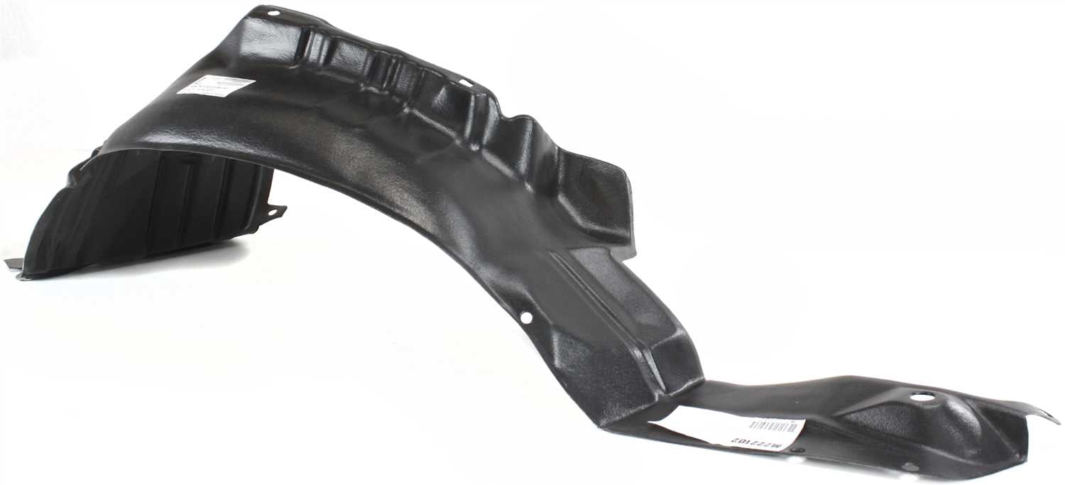 Replacement M222102 Fender Liner Compatible with 1997-2002 Mitsubishi Mirage Front, Left Driver