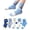 Light Blue, variant on Black and Friday Deal KkSLirnhs Toddler Socks Girls Clearance Mid Tube Socks Cotton Socks Children's Long Socks Boys and Girls Floor Socks Children's Socks Blue 3 Years
