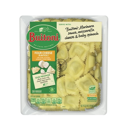 UPC 024842192112 product image for BUITONI Four Cheese Ravioli Refrigerated Pasta 20 oz. Family Pack | upcitemdb.com
