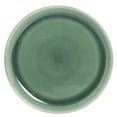 thumbnail image 4 of Gibson Elite 12 Piece (Service for 4) Fern Canyon Reactive Glaze Modern Coupe Dishes Stoneware Dinnerware Set - Glossy Green, 4 of 13