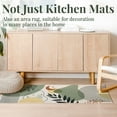 thumbnail image 6 of Sage Green Boho Kitchen Mats for Floor, Bohemian Modern Abstract Geometry Beige Kitchen Rugs Set of 2 Carpet Area Rug, Plant Sage Green Boho Kitchen Decor and Accessories Stuff, 17x30 and 17x47 Inch, 6 of 7