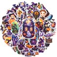 thumbnail image 2 of 35pcs-50pcs Creepy Stationery Stickers Halloween Teacher Reward Stickers Ghost Animal Waterproof Graffiti Stickers for Luggage Phones, 2 of 8