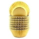 thumbnail image 1 of Capacillos para cupcakes estándar Moldes para muffins de papel dorado 200 piezas Papel para cupcakes resistente y a prueba de grasa, 1 of 5