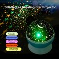 thumbnail image 3 of Mistaha Kids Star Night Light 360-Degree Rotating Star Projector Desk Lamp LED Colors Changing with, 3 of 7