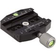 thumbnail image 2 of 70mm Quick Release Clamp with Arca Swiss clamp Plate Fits for Tripod Ballhead Universal Quick-Change seat, monopod, 2 of 5