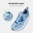 thumbnail image 6 of GOOBON Wide Toe Box Shoes Women Arch Support Walking Shoes for Plantar Fasciitis Orthotic Tennis Sneakers US 6-11, 6 of 7
