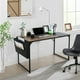 thumbnail image 1 of Escritorio de Estudio HOMEMAKE FURNITURE Industrial Ligero y Resistente Marrón 100 x 48 x 74cm, 1 of 7