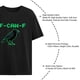thumbnail image 5 of Camisetas divertidas de cuervo para hombre con gráficos divertidos, 5 of 7