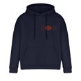 thumbnail image 4 of ZCFZJW Mens Fashion Hoodie Tops Trendy Rugball ECG Pattern Graphic Long Sleeve Drawstring Hooded Pullover Sweatshirts Lightweight Comfy Holiday T-Shirts with Pocket Navy XXXXL, 4 of 7