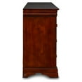 thumbnail image 3 of New Classic Furniture Versailles Solid Wood Engineered Wood Dresser in Cherry, 3 of 13