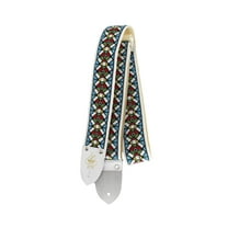 Ace Guitar Strap  Vintage Style  Stained Glass Design  D'Andrea