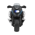 thumbnail image 2 of 1:14 Aleación Tire Hacia Atrás Motocicleta Modelo De Simulación Niños Luz Música Moto Juguete Azul, 2 of 5