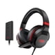thumbnail image 1 of Auriculares con cable LIBERTY GAMER RISE Auriculares para juegos montados en la cabeza Unidad de controlador de 53 mm Sonido envolvente virtual 7.1 Diseño ergonómico Micrófono desmontable LIBERTY GAMER Auriculares con cable, 1 of 6