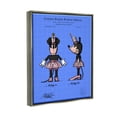 thumbnail image 3 of Stupell Industries Girl Mouse Toy Blueprint Graphic Art Luster Gray Floating Framed Canvas Print Wall Art, Design by Karl Hronek, 3 of 9