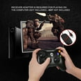 thumbnail image 6 of Bonadget Replacement for Xbox 360 Controller, Wireless Controllers Gamepad Upgraded Joystick Compatible with 360 & Slim, Windows 11/10/8/7 PC Controller（2-Pack）, 6 of 7