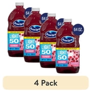 (4 pack) Ocean Spray® Light‡ 50 Cran-Raspberry™ Cranberry and Raspberry Juice Drink