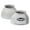 White, variant on Tough 1 Tough1 Heavy Duty Double Lock Turnout Bell Boots Purple LARGE