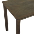 thumbnail image 4 of Castle Place Simple 3-Piece Wood Dining Table Set, Grey, 4 of 6