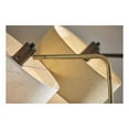 thumbnail image 2 of Adesso® Jacob Swing-Arm Table Lamp, 25-1/2"H, Off-White Shade / Black/Antique Brass Base, 2 of 8