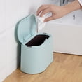 thumbnail image 3 of ¡Campaña con descuento!Bote De Basura Con Tapa, Escritorio Pequeño, Bote De Basura, Encimera De Bote De Basura Desmontable Pequeño, Bote De Basura,Cocina, Escritorio, 3 of 6