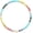 Colorful-1, variant on Colorful Gemstone Beaded Necklaces For Women Trendy Rainbow Natural Stone Boho Handmade Waterproof Strand Necklaces Jewelry For Women Gift