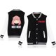 thumbnail image 4 of Uniformes de béisbol informales para hombres y mujeres, moda periférica con texto cómico japonés de dibujos animados, novedad de 2024, 4 of 5