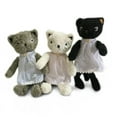 thumbnail image 2 of Kawaii Cats Plush Dolls Dressing Cat Stuffed Animals Plush Soft Toys for Girlfriend Girls Birthday Christmas Gifts, 2 of 5