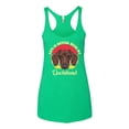 thumbnail image 2 of Wild Bobby, Life is Better with My Daschund Cute, Dog Lover, Women Tri-Blend Racerback Tank Top, Envy, Large, 2 of 4