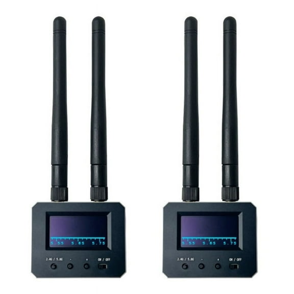 2X 2.4G 5.8G Drone Signal Scanner FPV Drone Aerial Signal Scanner for FPV RC Drone Fixed Wing Quadcopter