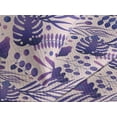 thumbnail image 3 of Ambesonne Leafy Design Quilted Coverlet 3 Pcs, Purplish Tone Leaves, Queen Size, Fuchsia Dark Lavender, 3 of 4