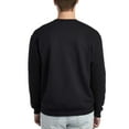 thumbnail image 6 of JERZEES NuBlend Crewneck Sweatshirt for Men and Women Black Color | Long Sleeve Pullover 8oz, 50/50 Cotton/Polyester Fleece Sweatshirt Size S, Pack of 2, 6 of 6