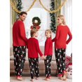 thumbnail image 2 of EKOUAER Matching Family Christmas Pajamas Set Men Holiday Sleepwear Soft Nightwear Xmas Pjs, 2 of 6