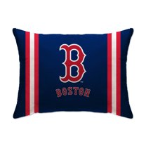 Boston Red Sox 20" x 26" Standard Stripe Logo Micro Plush Bed Pillow Cover