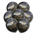 thumbnail image 1 of 20 Pcs 12 Inch Party Balloons Congratulate Graduate Letter Ballons Inflatable Balloons for Graduation Party Decoration (Black), 1 of 8