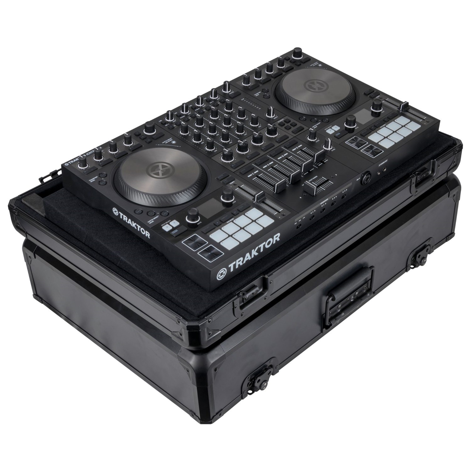 Odyssey KDJC3BL Black Krom Series Standard Medium DJ Controller Carrying Case