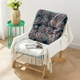 thumbnail image 2 of Exotic Mandala Meditation Pouf - Oversized Square Floor Pillow for Cross-Legged Sitting & Relaxation, 2 of 7