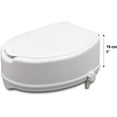 thumbnail image 5 of PEPE - Toilet Seat Risers for Seniors with Lid (6"), (Not Returnable) , Elongated Raised Toilet Seat with Lid, 5 of 7