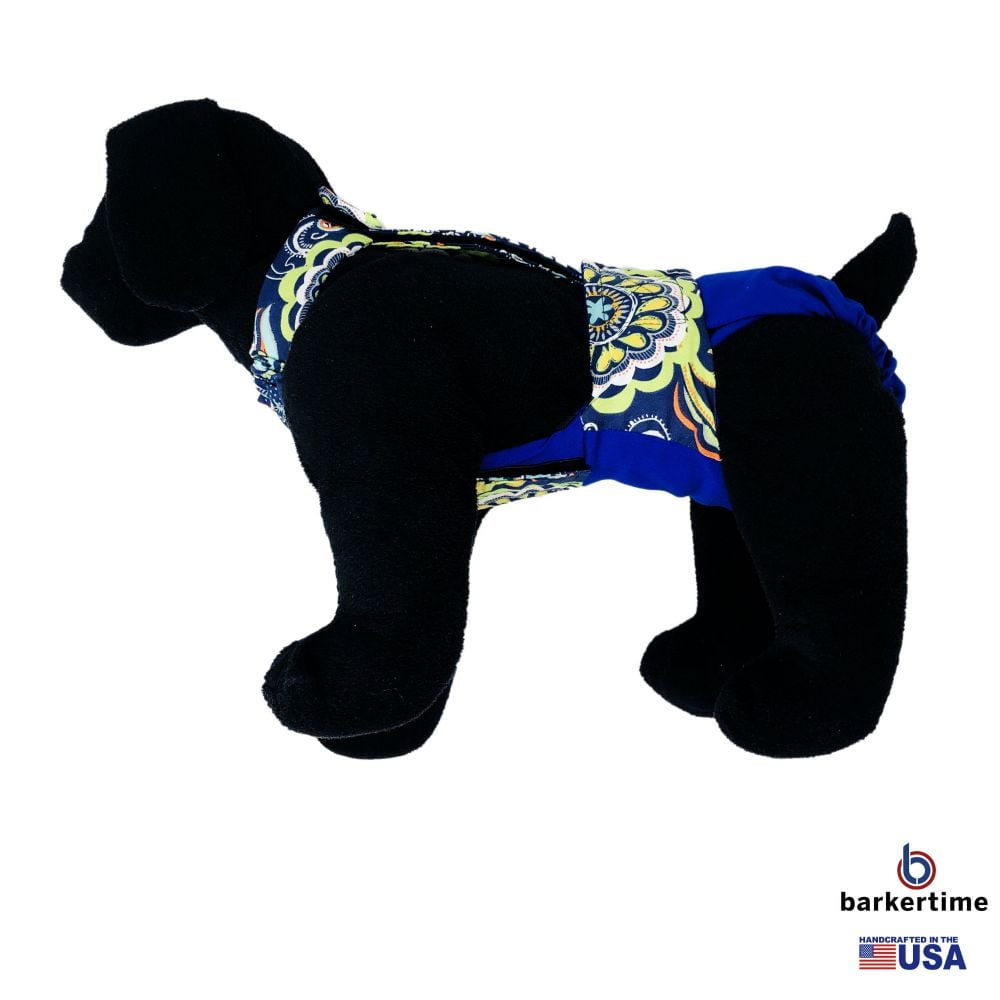 Barkertime Mystic Mandala Dog Diaper Overall