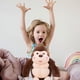 thumbnail image 2 of Almohada de peluche HUOGUO con forma de gorila, 40 cm, para niños, 2 of 4