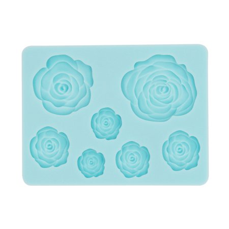UPC: 0195158463217 | Roses Silicone Fondant Mold by Celebrate It®