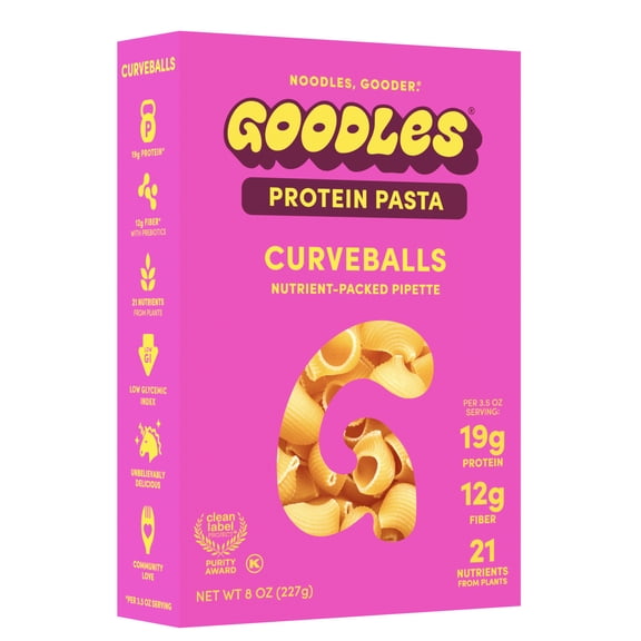 Goodles Protein-Packed Curveballs Pipette Dry Pasta 8 oz