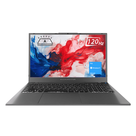 Machenike Machcreator N17A Laptop, 17.3" FHD 120Hz, Intel N100, 16GB DDR5, 1TB SSD, W11P, Grey