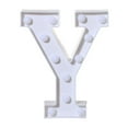 thumbnail image 3 of Alphabet LED Letter Lights Light Up White Plastic Letters Standing Hanging Y, Xinsrenus Under $5! Alphabet LED Letter Lights Light, 3 of 3