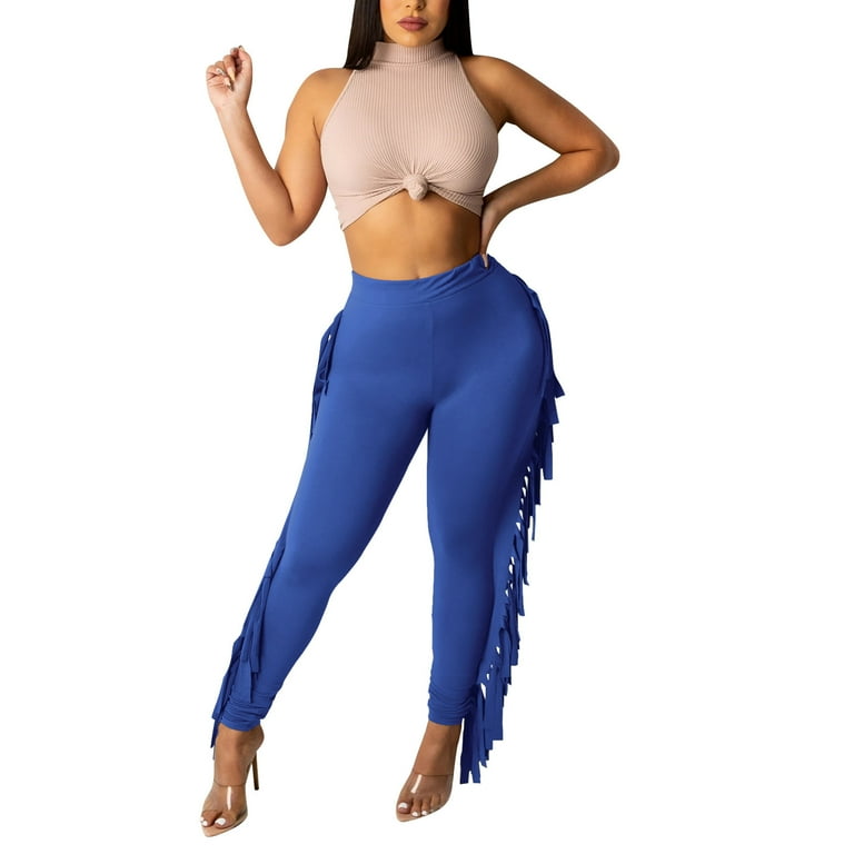 Eashery Pants for Women Casual Plus Size Wide Leg High Waisted Core Knit Pants Cotton Yoga Pants for Women Solid Color C S Walmart