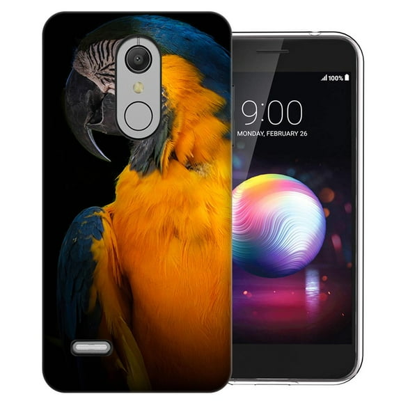 MUNDAZE LG K40 X420 Blue Yellow Macaw Bird Design Phone Case Cover
