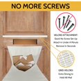 thumbnail image 3 of Jaula Para Buzón De Correo Nevkha Slimline Con Ranura Para Correo, Ideal Para Puertas De Madera Y Metal De Vidrio Upvc. Letras Adhesivas Fuertes Paquetes Pequeños Revistas. No Se Requieren Tornillos N, 3 of 5