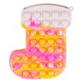 thumbnail image 2 of Push Bubble Calcetines de Navidad Juguete antiestrés Bolsa de dulces portátil (Tie Dye2) Ehuebsd Para estrenar, 2 of 7