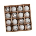 thumbnail image 5 of 16 Pieces Christmas Tree Hanging Balls Ornaments for ear Birthday, 5 of 8