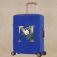thumbnail image 1 of Luggage Cover Scratch Resistant Trolley Protective Case Apply To 18-32 Inch Golden Flower Print Suitcase Travel Accessory Covers 8Golden flower M XL (29-32inch), 1 of 6